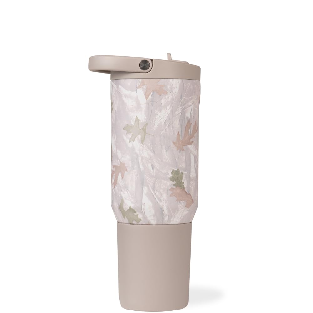 HydroJug Sport - Stainless Steel Tumbler with Straw, Vacuum Insulated, 40oz Leakproof Water Bottle, Ergonomic Design, Reusable, Dishwasher Safe, Rubber Base, Durable for Gym or Outdoors, Rodeo